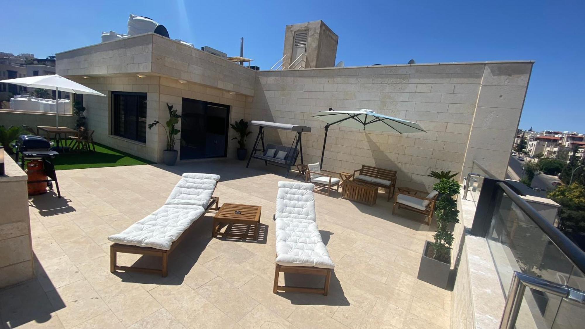 Dair Ghbar Apartment Амман Номер фото