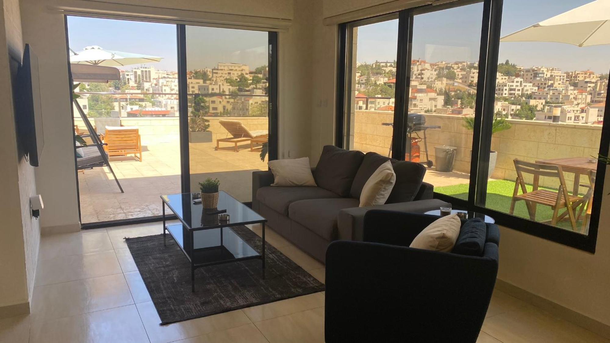 Dair Ghbar Apartment Амман Номер фото