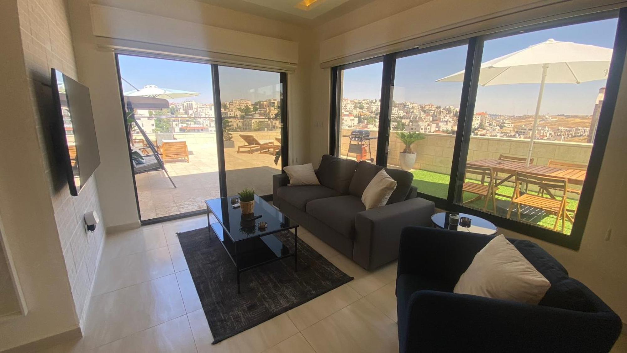 Dair Ghbar Apartment Амман Номер фото